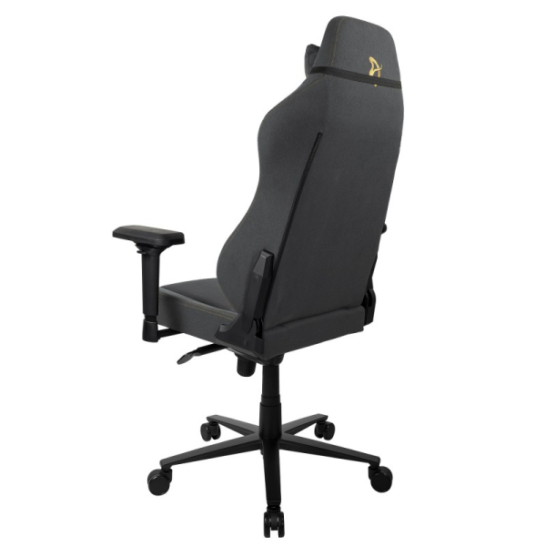 Купить Компьютерное кресло (для геймеров) Arozzi Primo Woven Fabric - Black - Gold logo